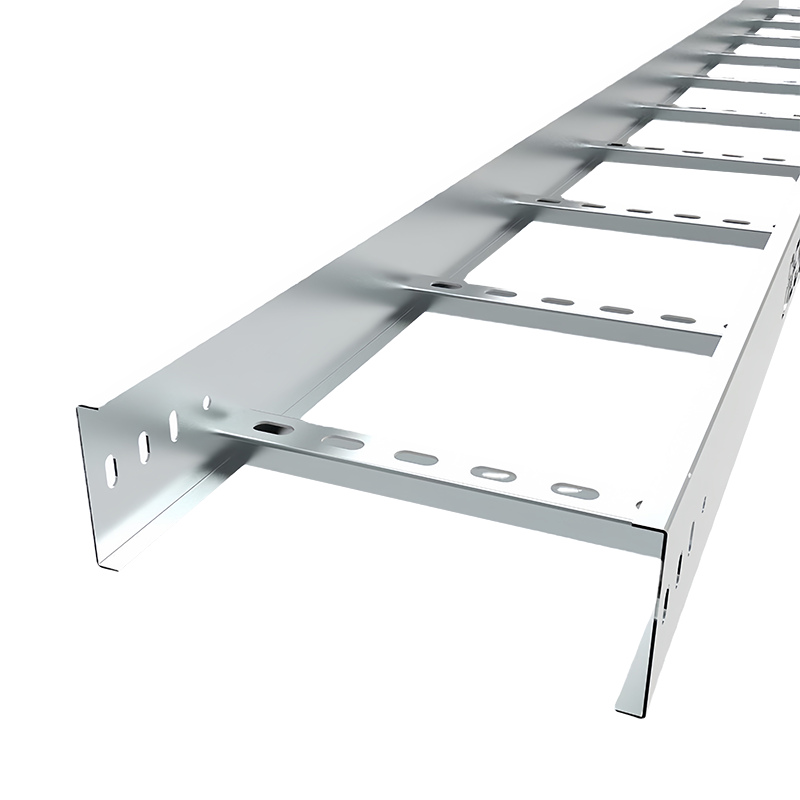 Bandeja para cables de escalera galvanizada