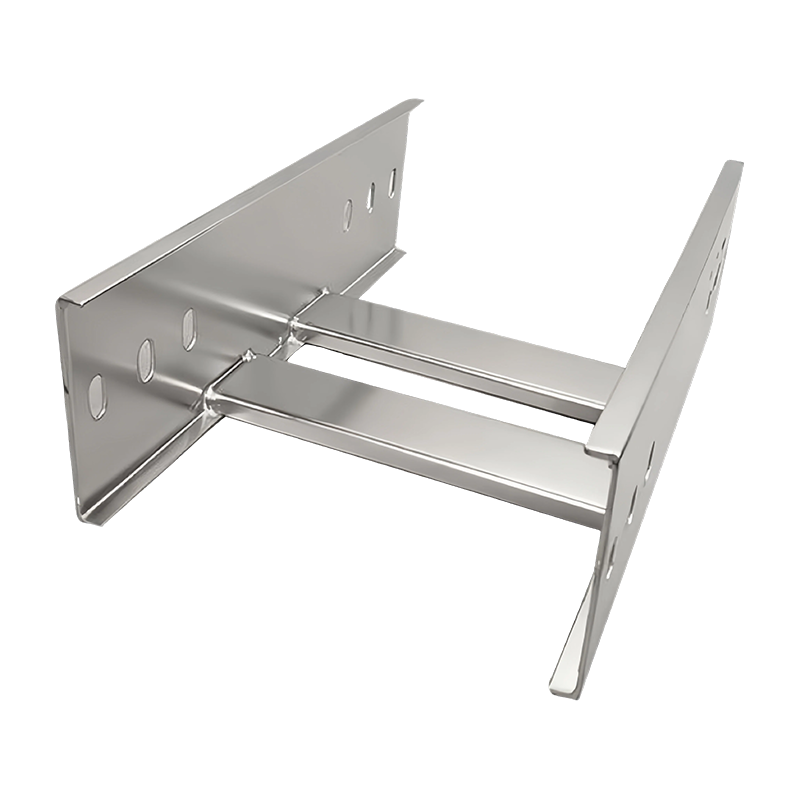 Bandeja para cables de escalera galvanizada