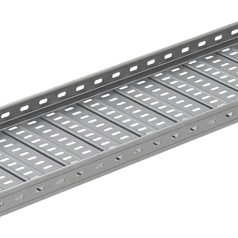 Bandeja para cables perforada de zinc, aluminio y magnesio