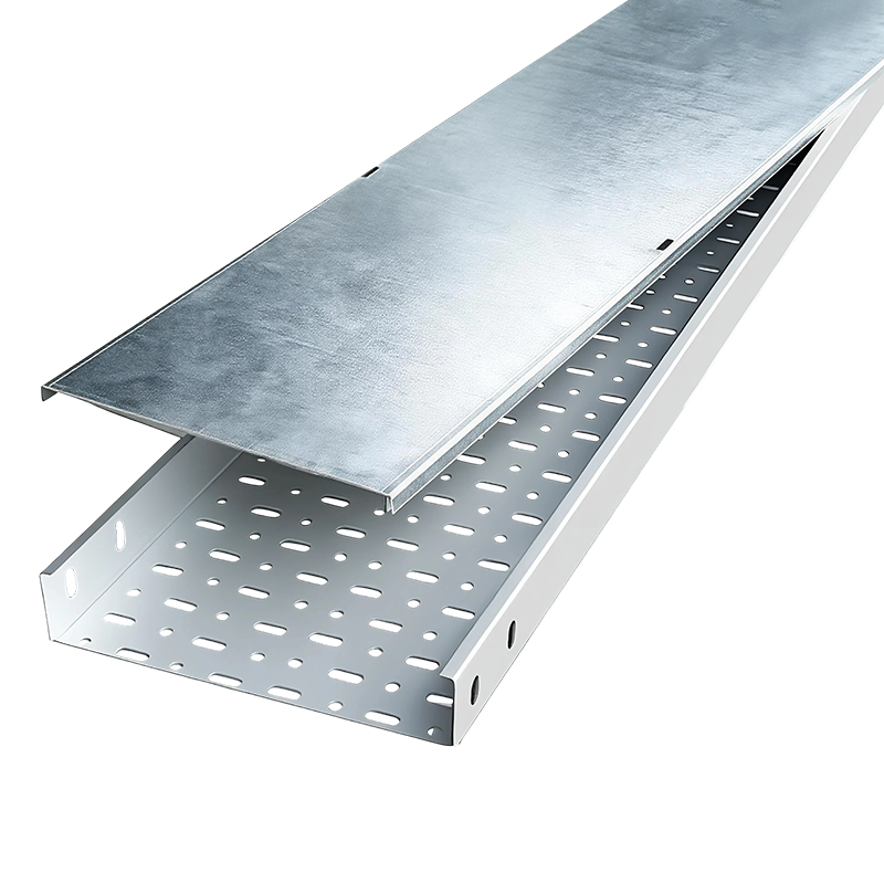 Bandeja para cables perforada galvanizada
