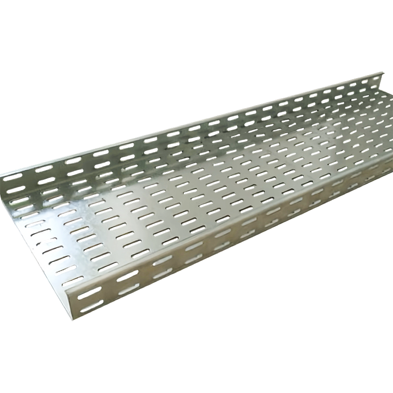 Bandeja para cables perforada de aleación de aluminio