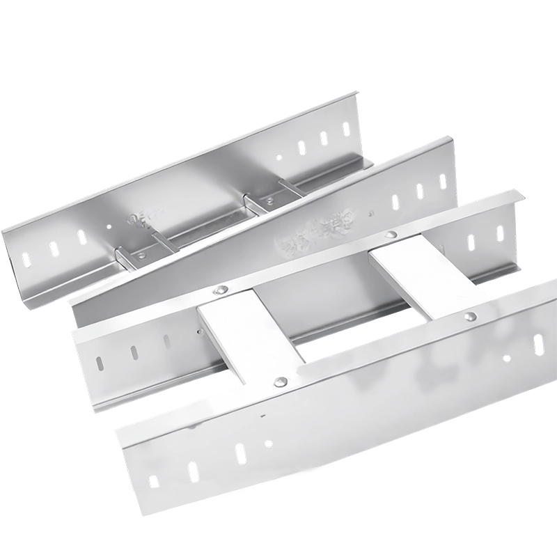 Bandeja para cables de escalera galvanizada por inmersión en caliente (HDG)