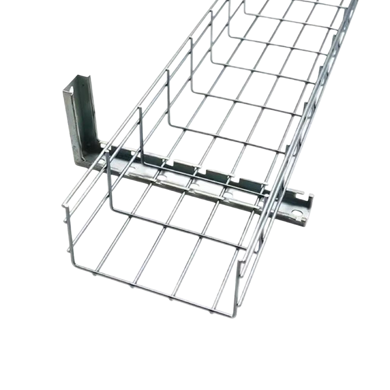 Bandeja para cables de malla de alambre galvanizado