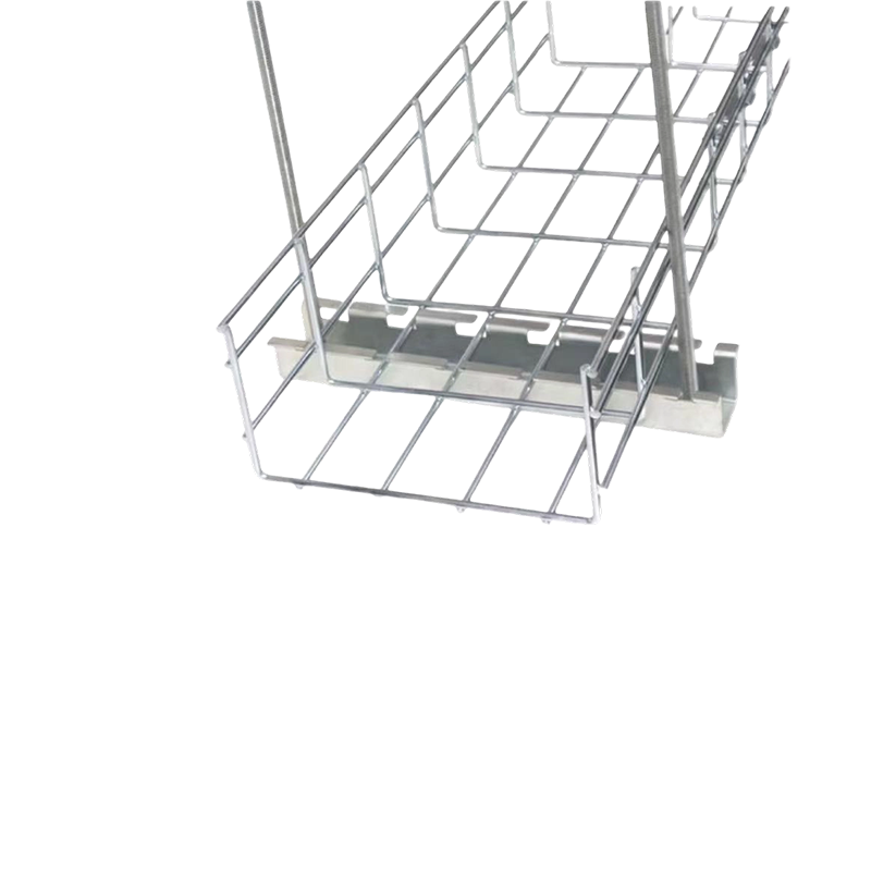 Bandeja para cables de malla de alambre galvanizado